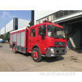 Dongfeng camión de incendios forestales 4x4 unidad CUMMINS motor